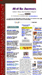 Mobile Screenshot of alloftheanswers.com